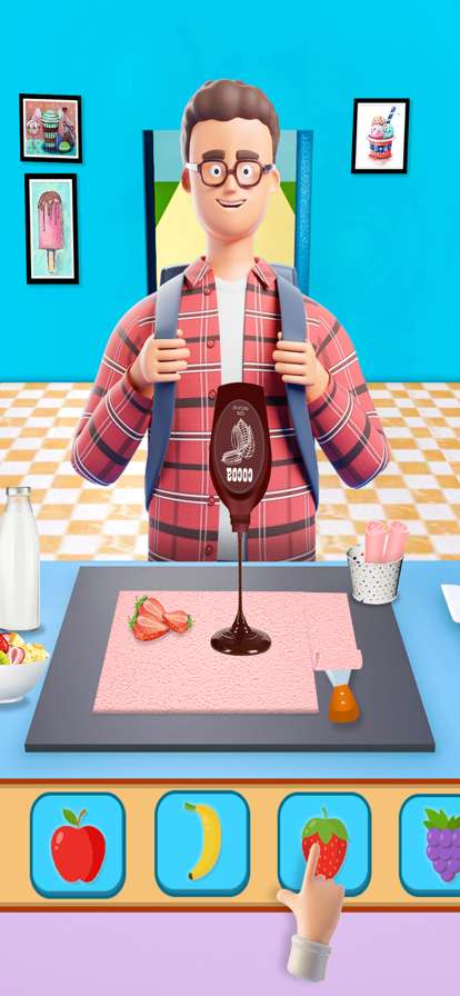 ice cream roll dessert DIYios版5