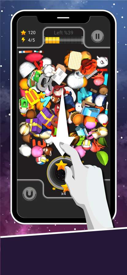 Space Match 3Dios版1