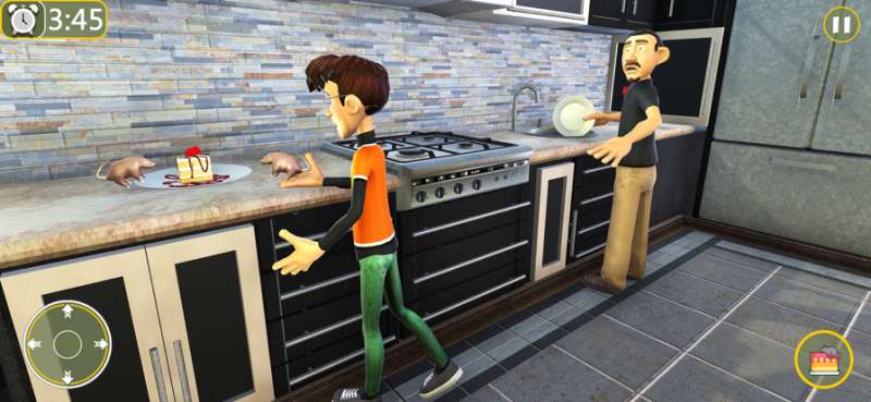 Yellow Neighbor Escape Game 3Dios版2