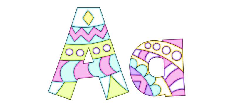 Alphabet Coloringios版0