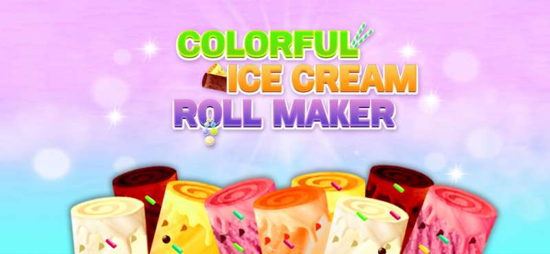 彩色冰淇淋卷机ios版0