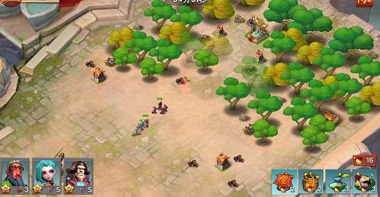 "艾格拉斯《空城计》令旗的使用"