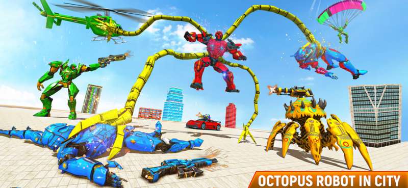 章鱼机器人汽车游戏3Dios版0
