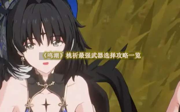 《鸣潮》桃祈最强武器选择攻略一览