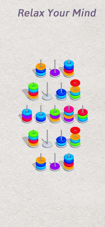 Hoop Sort Puzzleios版3