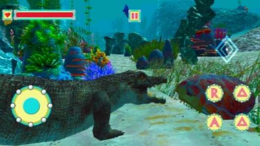 水下鳄鱼模拟器ios版1