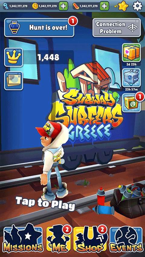 地铁跑酷全明星版0