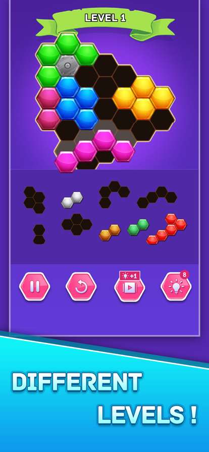 Hexa Block Puzzle Game Maniaios版2