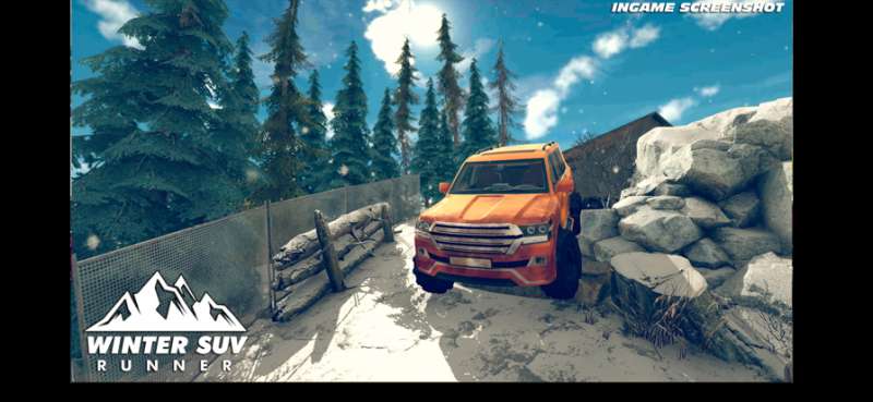 Winter SUV Mountains Runnerios版3