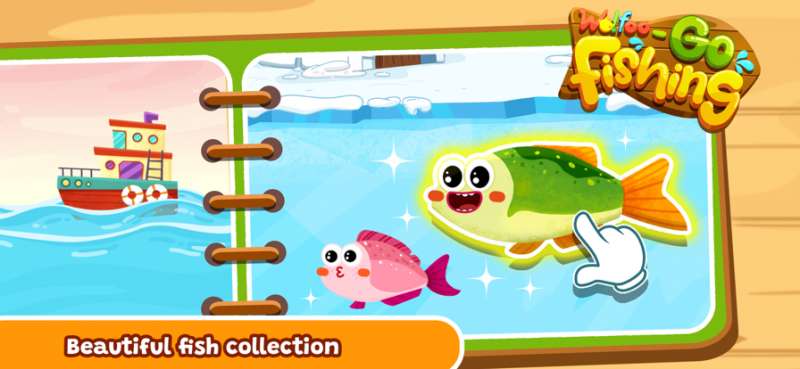 Wolfoo Fishing Game, Fishtankios版4