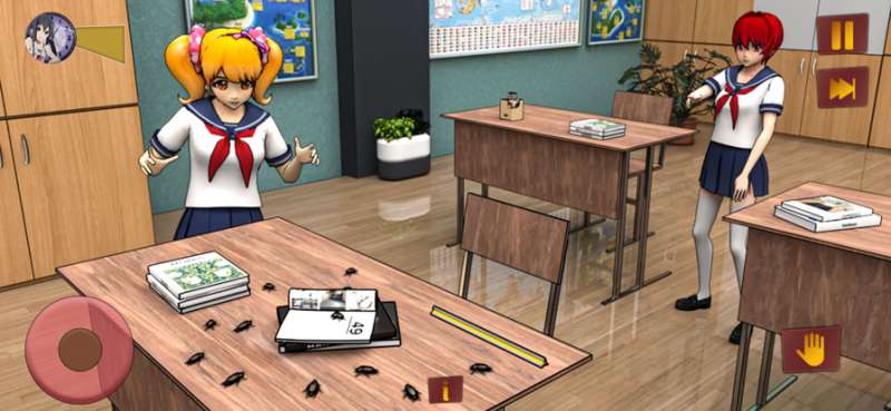 动漫高中樱花少女ios版2