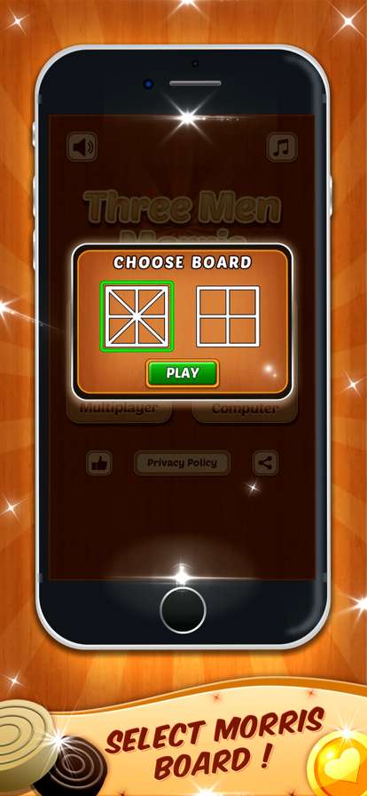 Mills Three Men\'s Morris Gameios版1