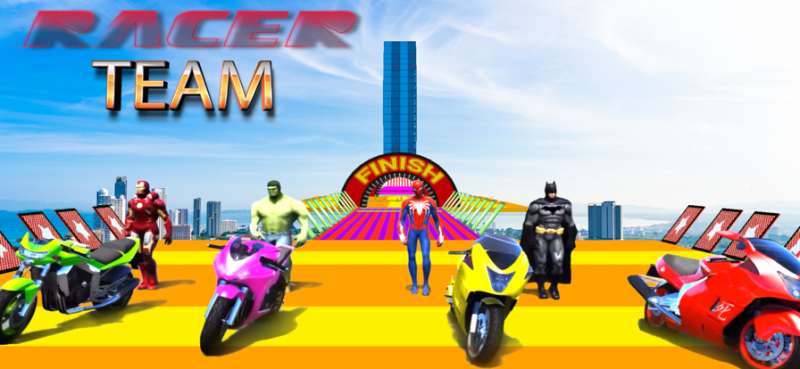 Tricky Bike: Superhero Raceios版5