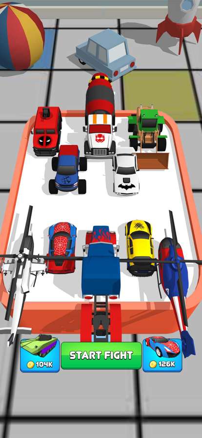 Superhero Car Merge Masterios版0