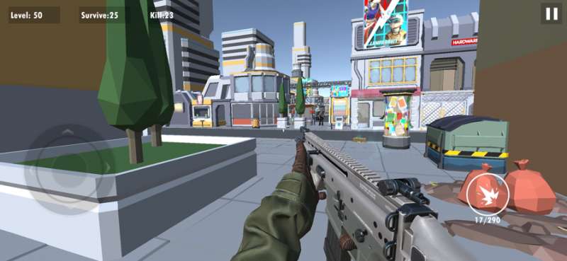 求生战斗:都市枪王ios版5