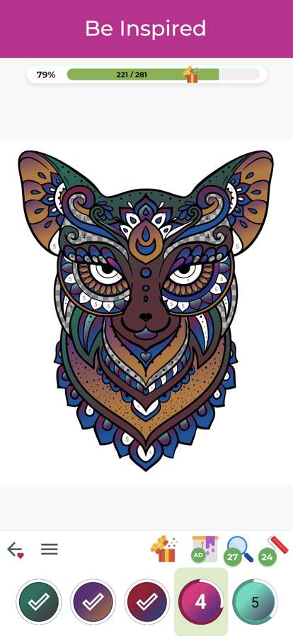 Coloring Book by Number Proios版2