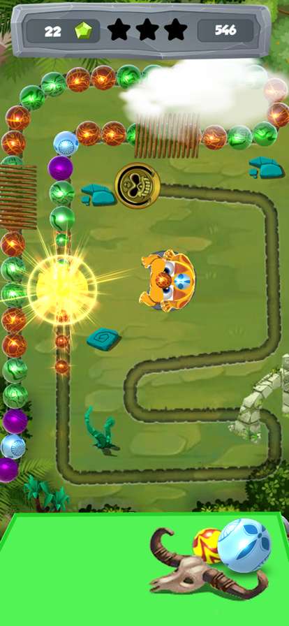 丛林爆炸:大理石射手ios版0