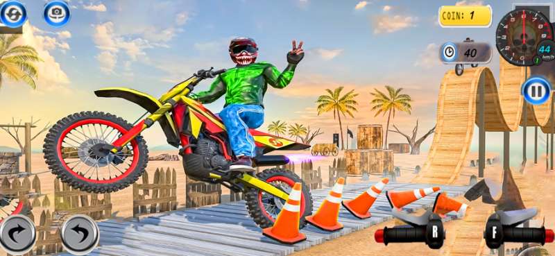 Bike Stunt Race 3D: Bike Gamesios版0