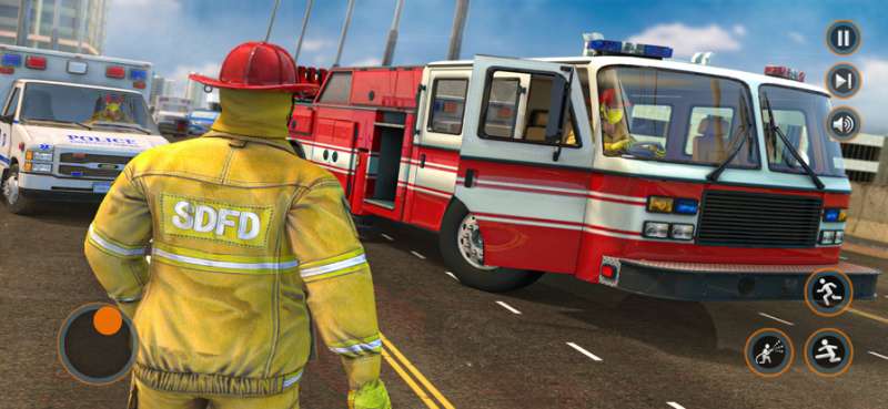 911 救援消防车ios版1