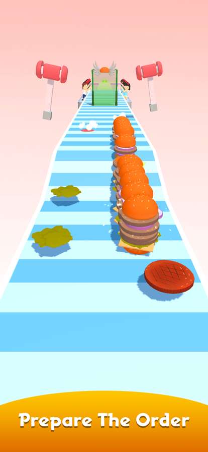 Burger Stack Runner 3Dios版0
