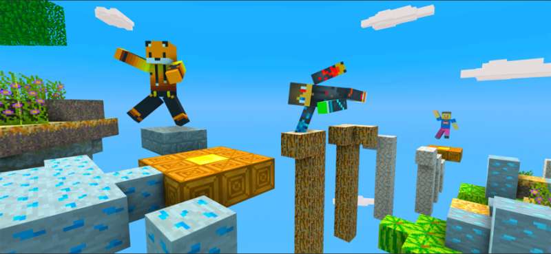 Craft Parkour : 3D Blocky Raceios版0