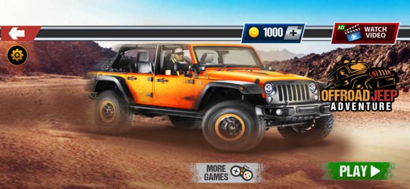 Offroad Jeep Car Driving Gamesios版0