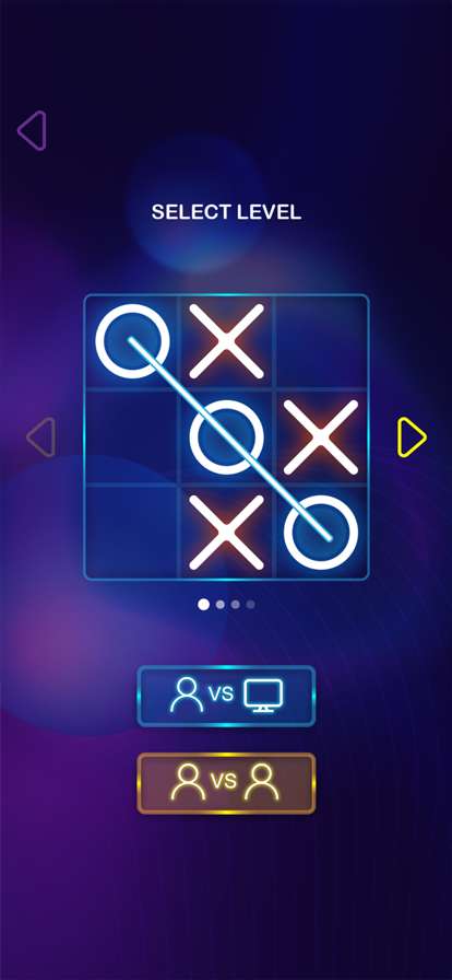 Tic Tac Toe Glowios版2