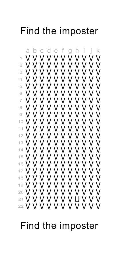 Imposter Hidden Letter Gameios版3