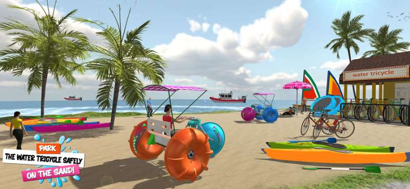 Water Surfer Beach Tricycleios版4