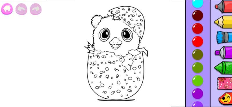 Coloring : Cute Hatchios版2