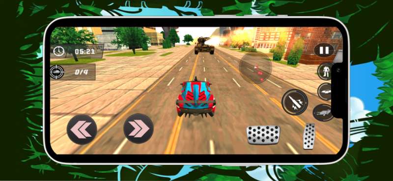 Crocodile Robot Transformios版2