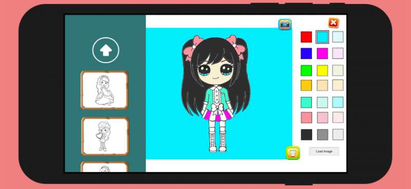 Dress Up Coloring Dots linesios版5