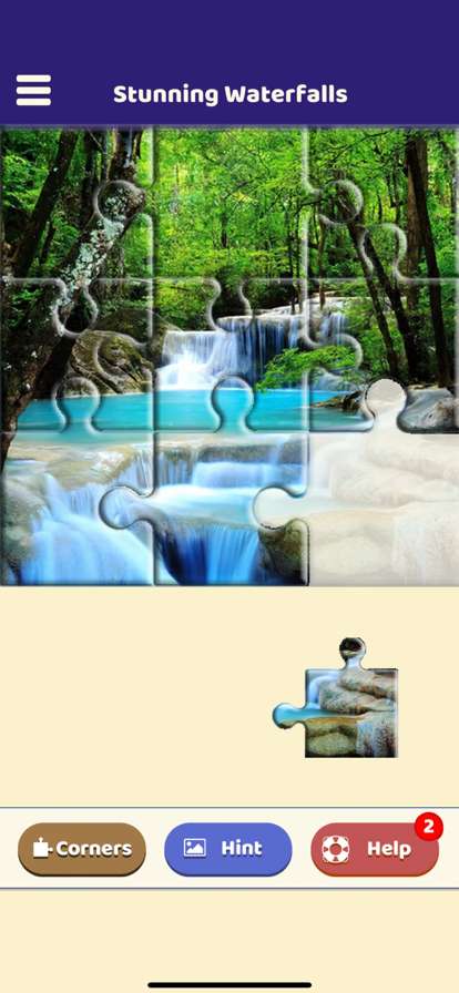 Stunning Waterfalls Puzzleios版0