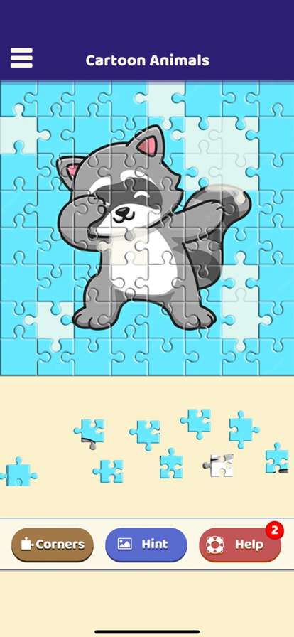 Cartoon Animals Puzzleios版4
