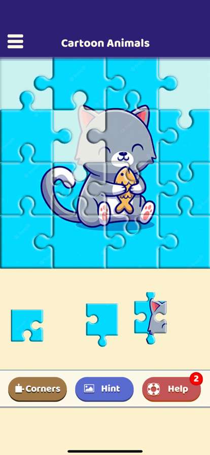 Cartoon Animals Puzzleios版1