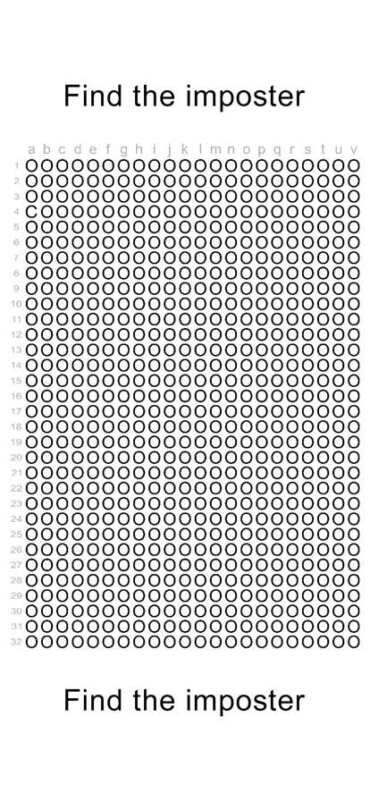 Imposter Hidden Letter Gameios版8