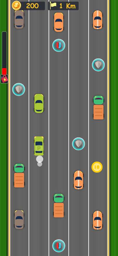 Traffic Car Racing 2D Gameios版0