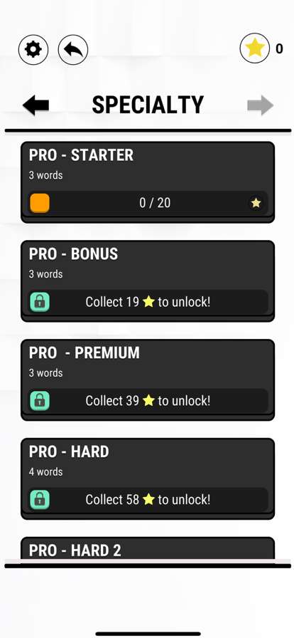 Lazy Words Puzzleios版3