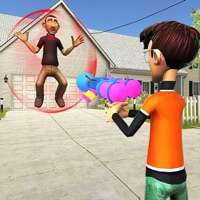 Yellow Neighbor Escape Game 3Dios版