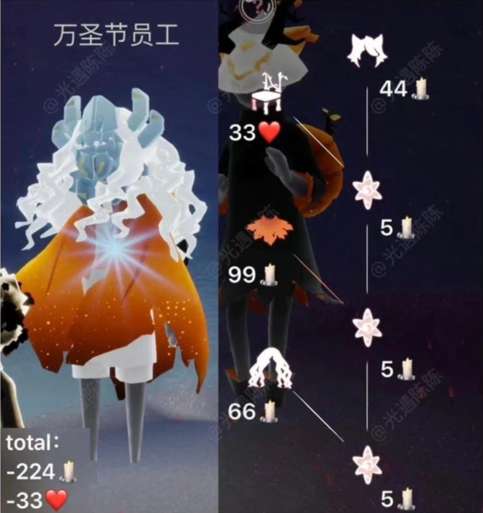 光遇2022万圣节能兑换什么 光遇万圣节先祖兑换图