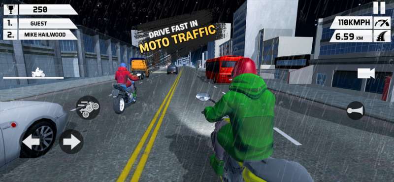 Moto Traffic Bike Gameios版3