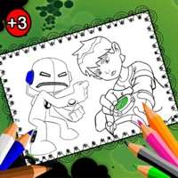 Ben Alien 10 Coloringsios版