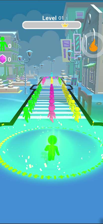 Giant Rush! : Color Runios版1