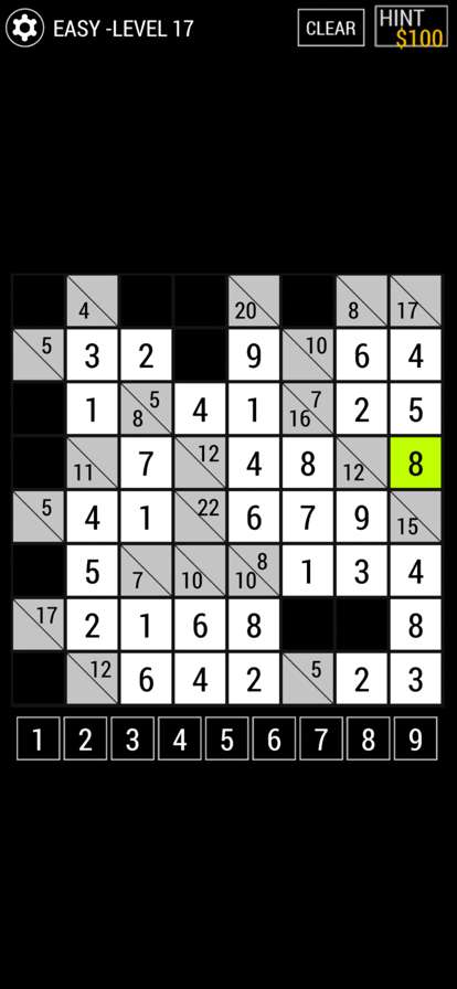 Kakuro Puzzleios版0