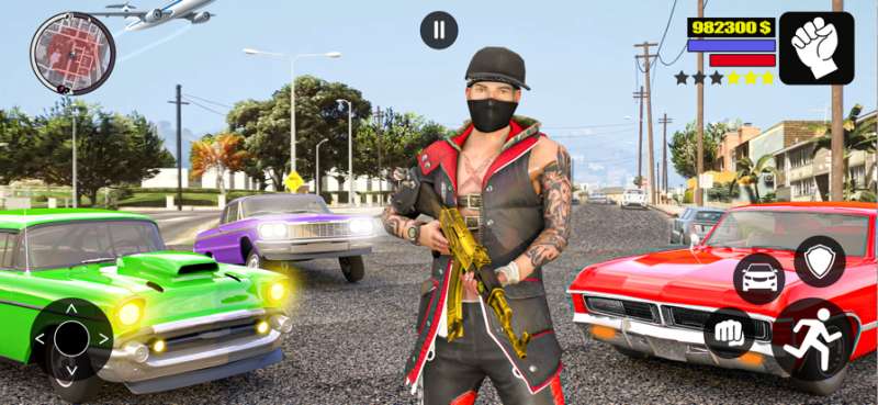 大佬汽车盗窃副镇犯罪游戏ios版4