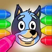 Coloring Bluey by numberios版