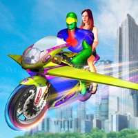 Flying Bike Spider Hero Gameios版