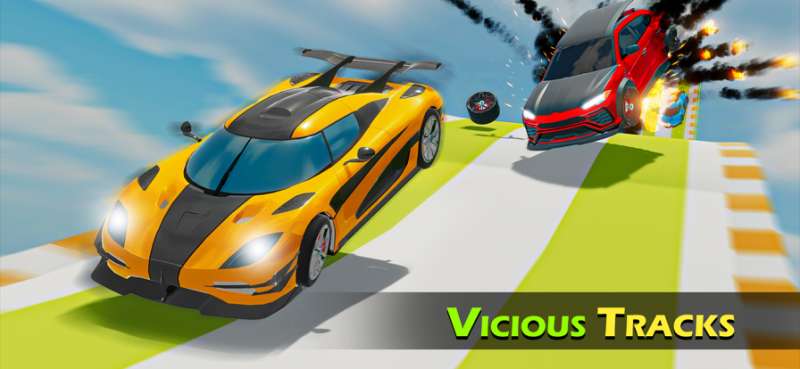 Mega Ramp Stunts Cars Gameios版1