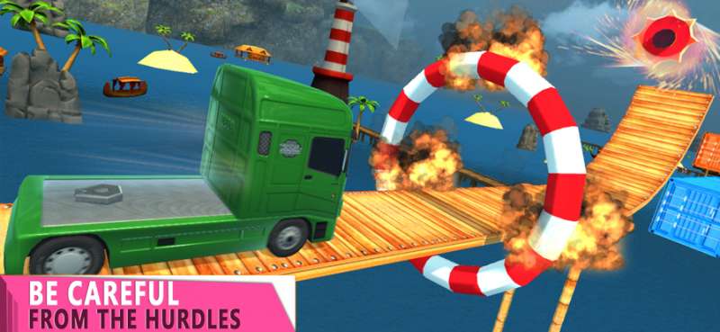 卡车特技跳跃驾驶ios版2