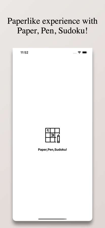 Paper, Pen, Sudoku!ios版0